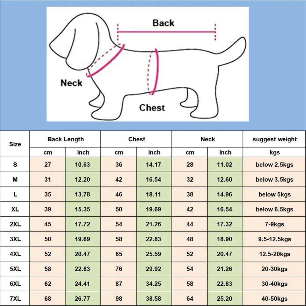 Waterproof Dog Winter Jacket