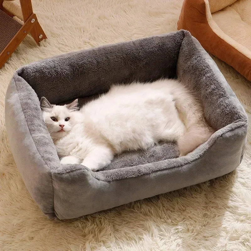 Pet Bed & Mat - Cozy Cushion for Cats & Dogs