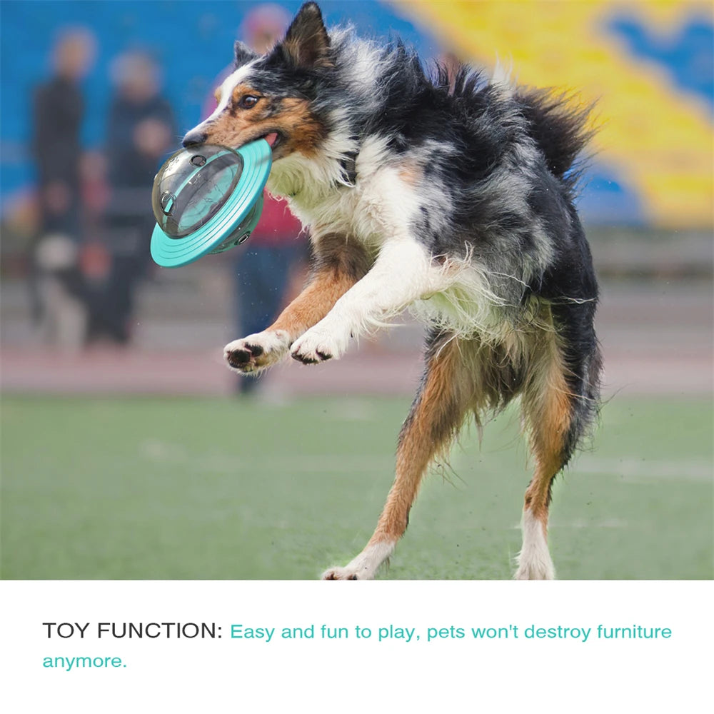 Interactive Tumbler Chew Toy & Slow Feeder for Dogs & Cats