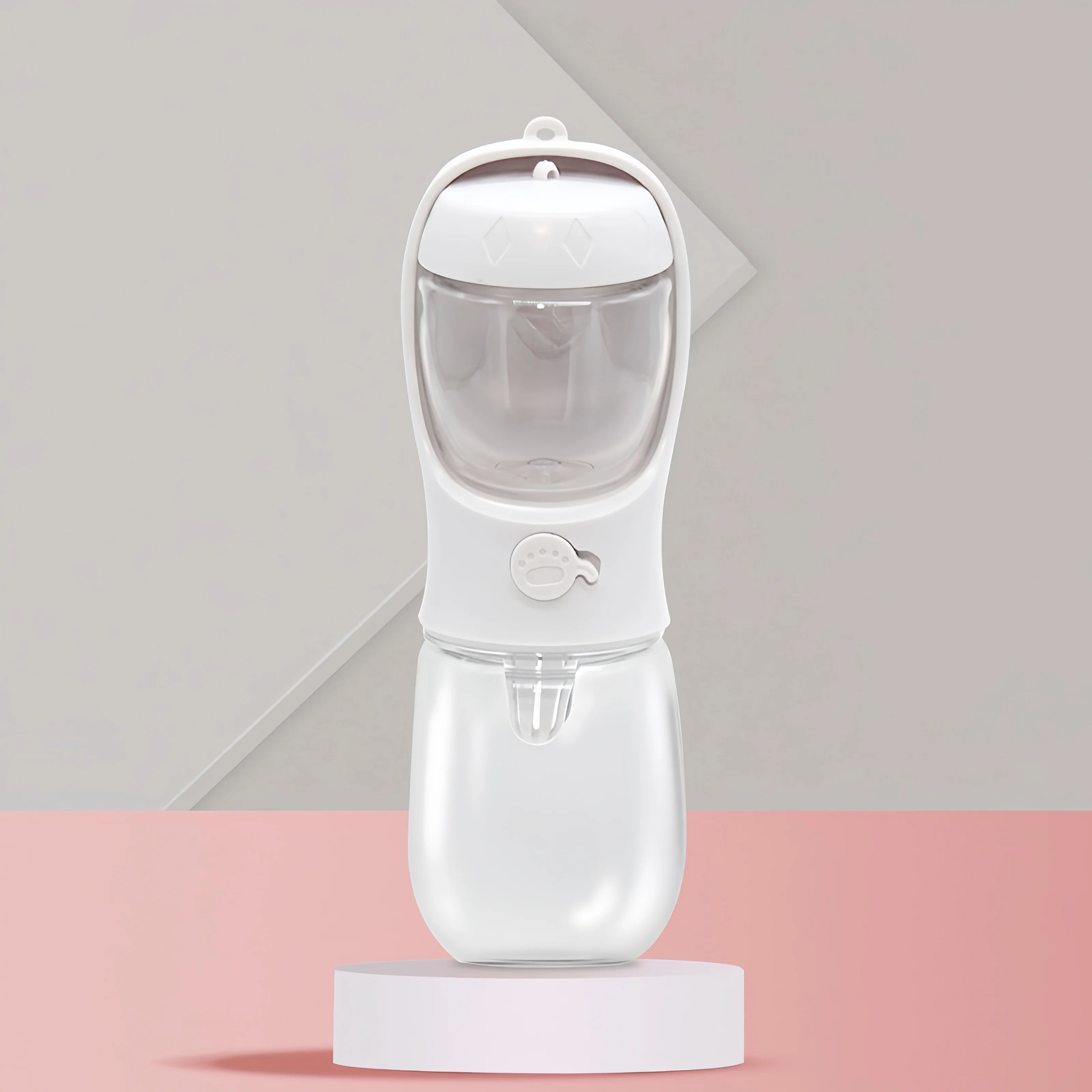 Portable Pet Water Bottle & Food Container for Travel – Dog & Cat Feeder