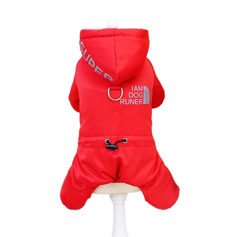 Waterproof Reflective Dog Jacket – Jumpsuit for Small & Medium Breeds