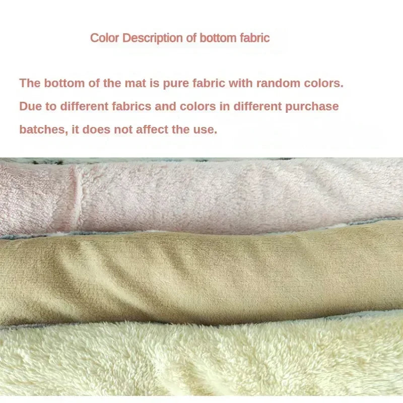Soft Plush Cat Bed Mat - Warm Cushion for Cats & Small Dogs