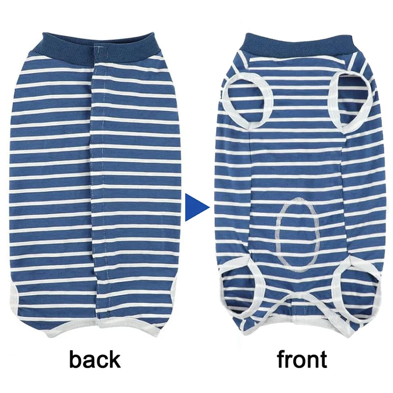 Dog Recovery Suit - Anti-Licking Surgical Onesie for Post-Surgery