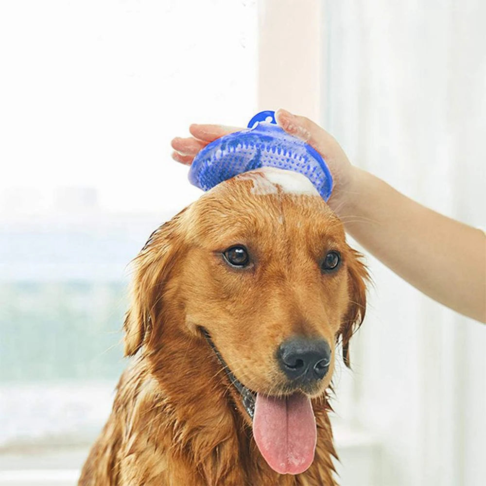 Pet Cleaning Brush Gloves – Bath & Grooming Massage Comb for Dogs & Cats