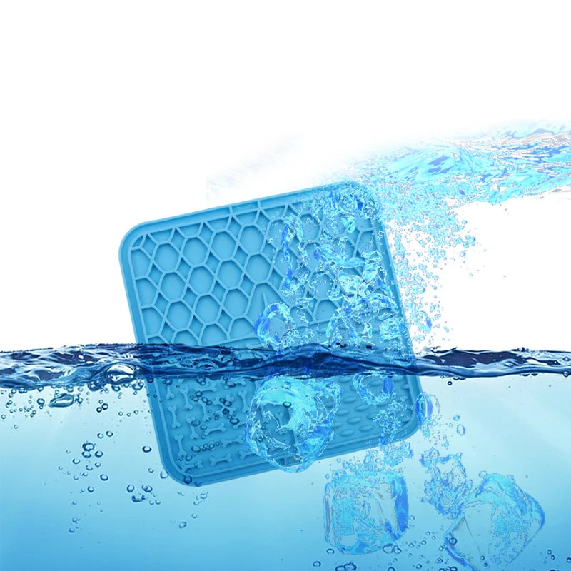 Silicone Lick Mat for Dogs - Slow Feeder & Bathing Distraction