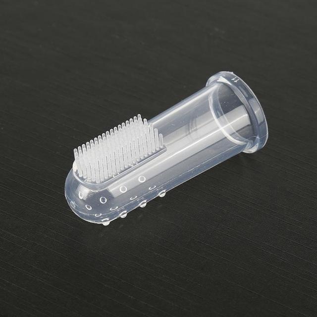 Soft Silicone Finger Toothbrush for Dogs & Cats – Dental Care Tool