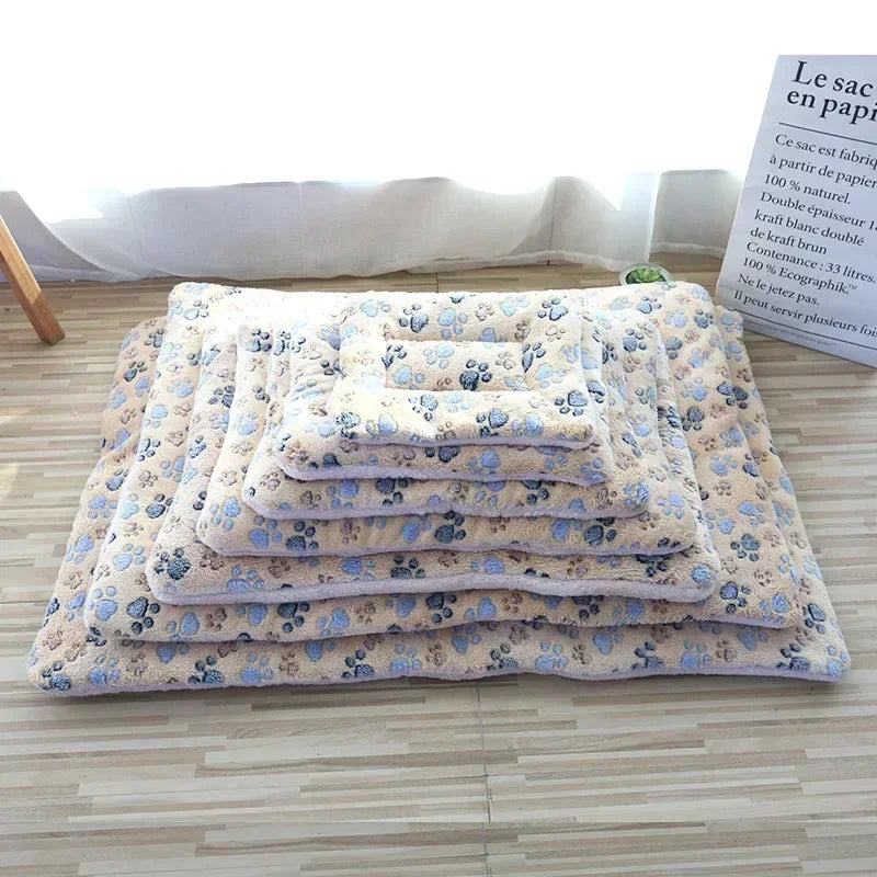Soft Plush Cat Bed Mat - Warm Cushion for Cats & Small Dogs