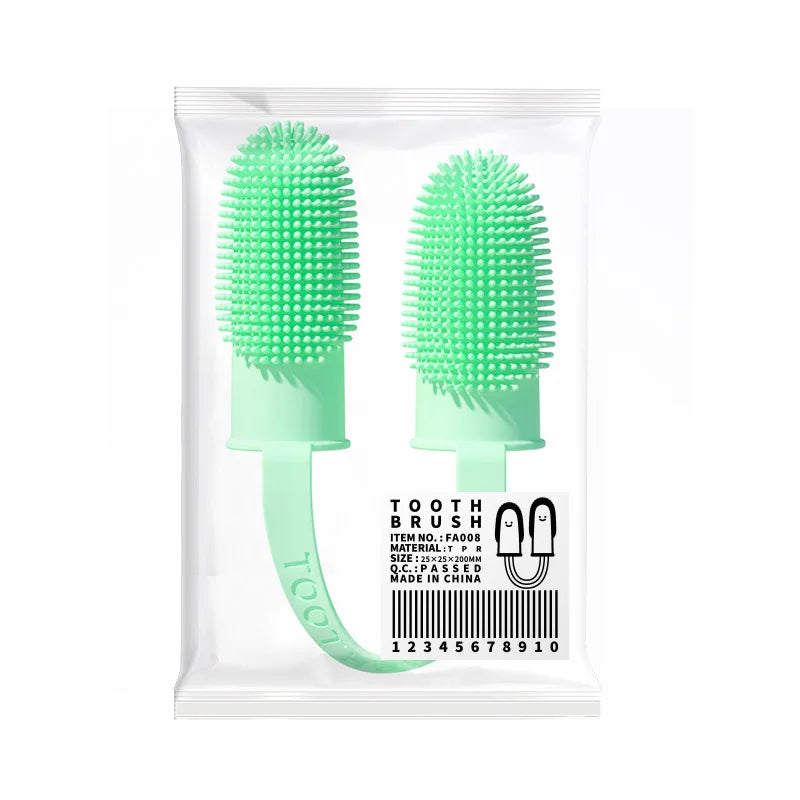Soft Silicone Finger Toothbrush for Dogs & Cats – Dental Care Tool