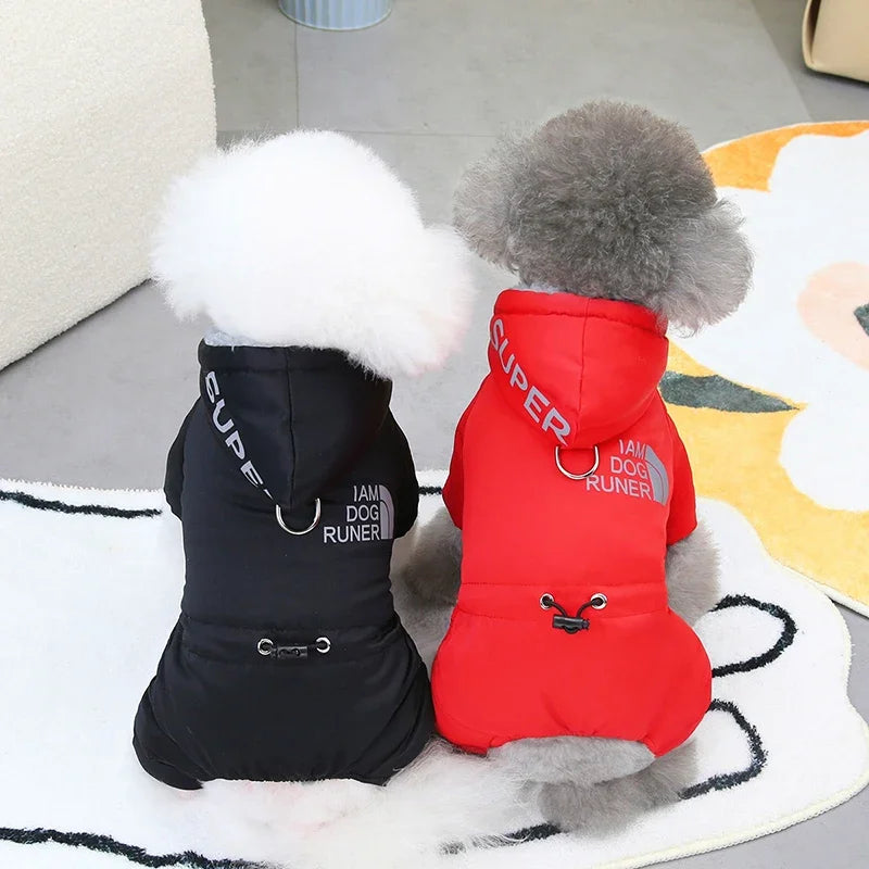 Waterproof Reflective Dog Jacket – Jumpsuit for Small & Medium Breeds