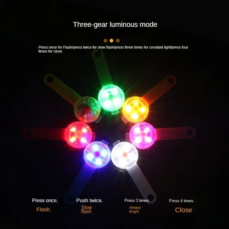 LED Waterproof Pet Collar Light – Night Safety Pendant for Dogs & Cats