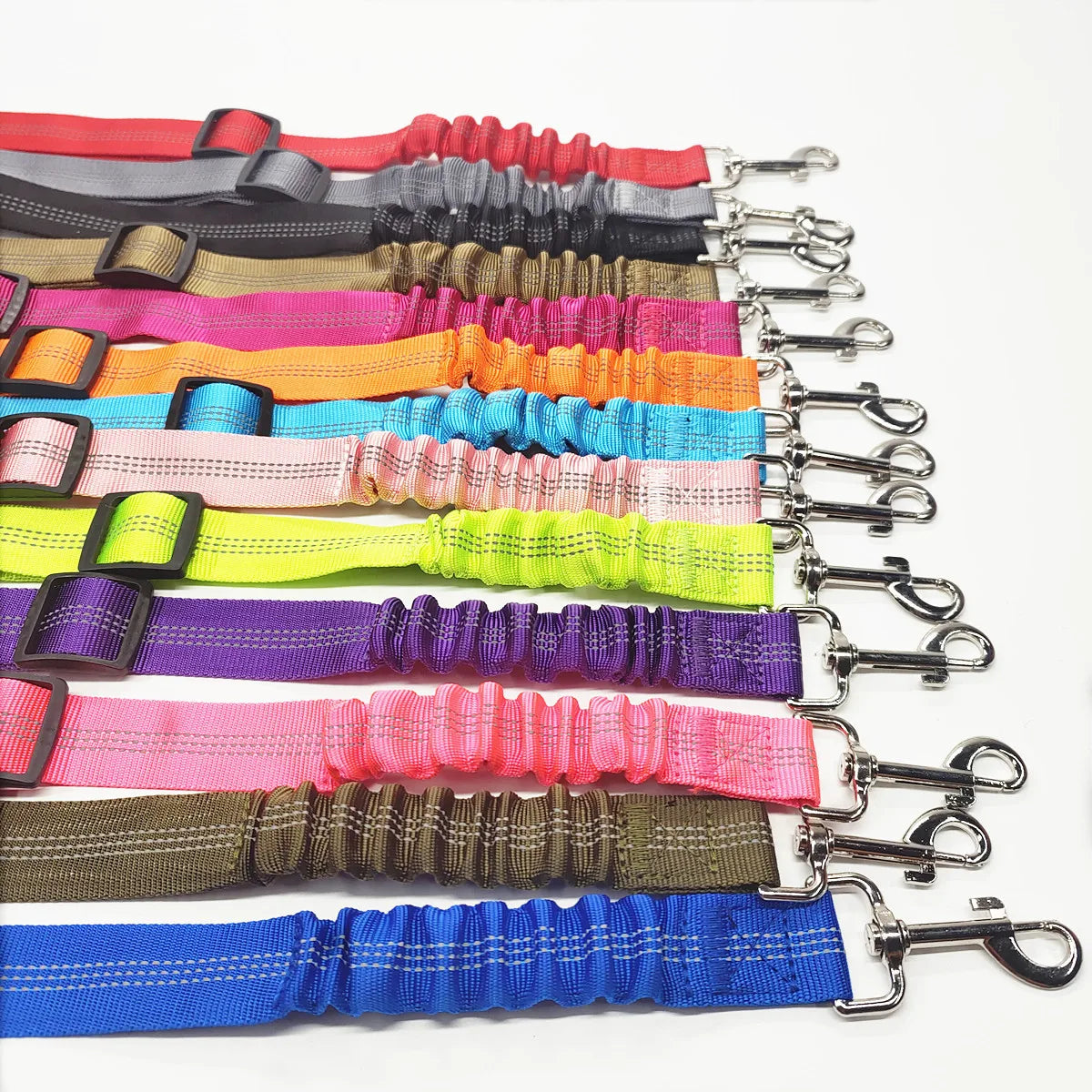 Adjustable Dog Car Seat Belt Harness – Nylon Reflective Travel Accessory