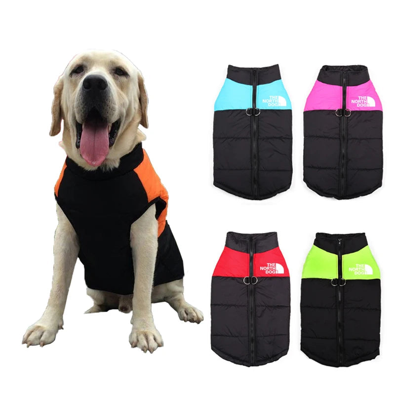 Winter Dog Clothes – Waterproof Warm Vest for Pets (S-5XL)