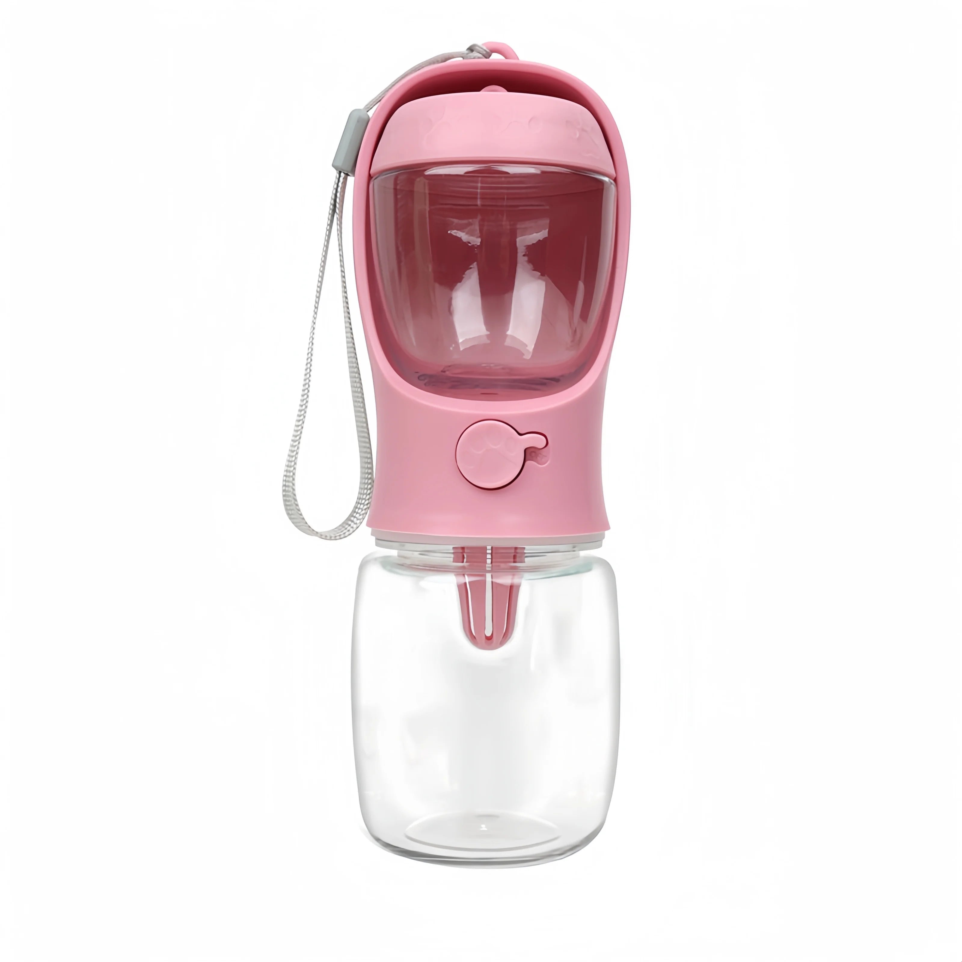 Portable Pet Water Bottle & Food Container for Travel – Dog & Cat Feeder