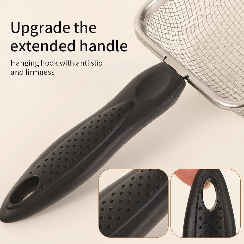 Stainless Steel Cat Litter & Sand Sifter – Fine Mesh Cleaning Scoop