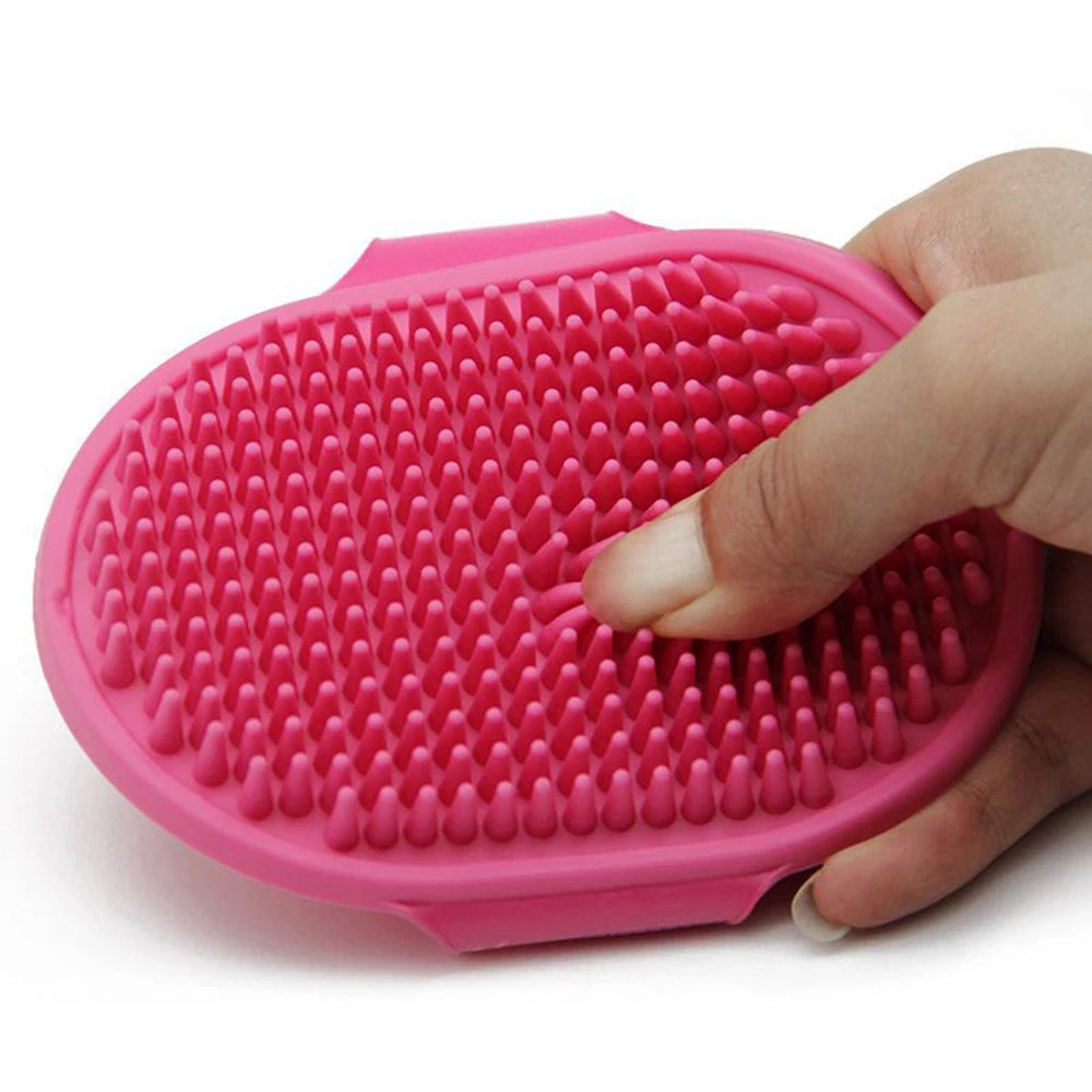 Pet Cleaning Brush Gloves – Bath & Grooming Massage Comb for Dogs & Cats