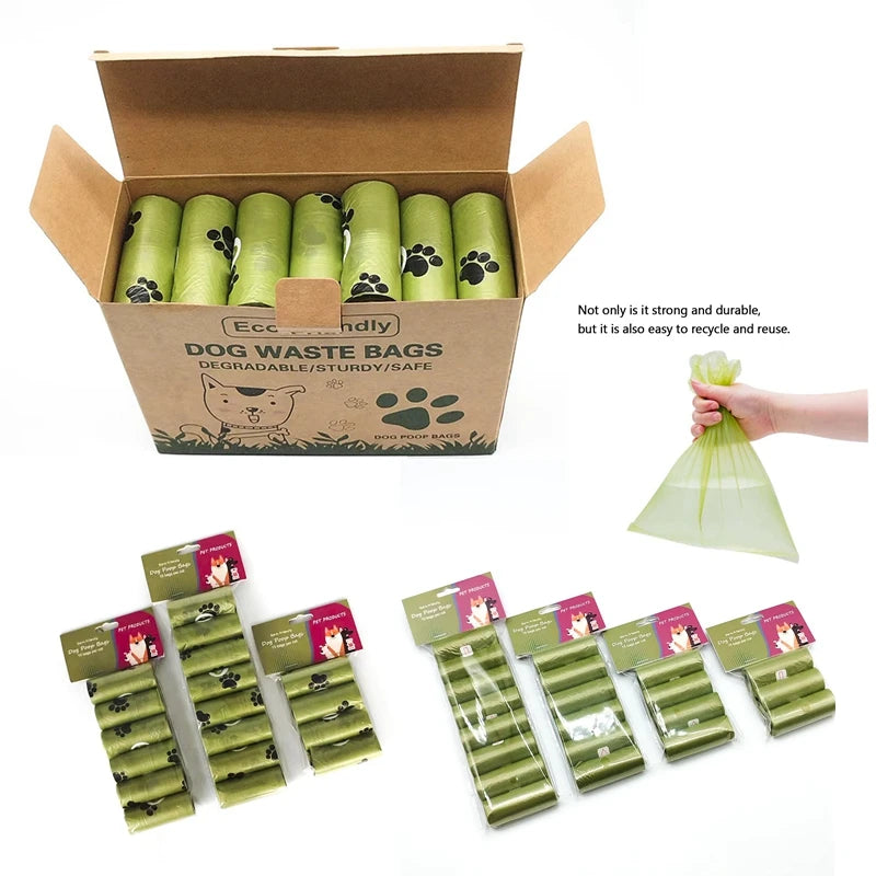 Biodegradable Pet Poop Bags - Scented & Degradable, Bulk Roll