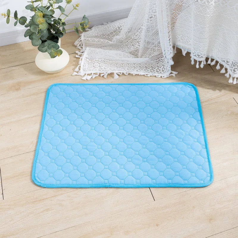 Washable Dog Pee Pads - Reusable, Non-Slip Training & Bed Mat