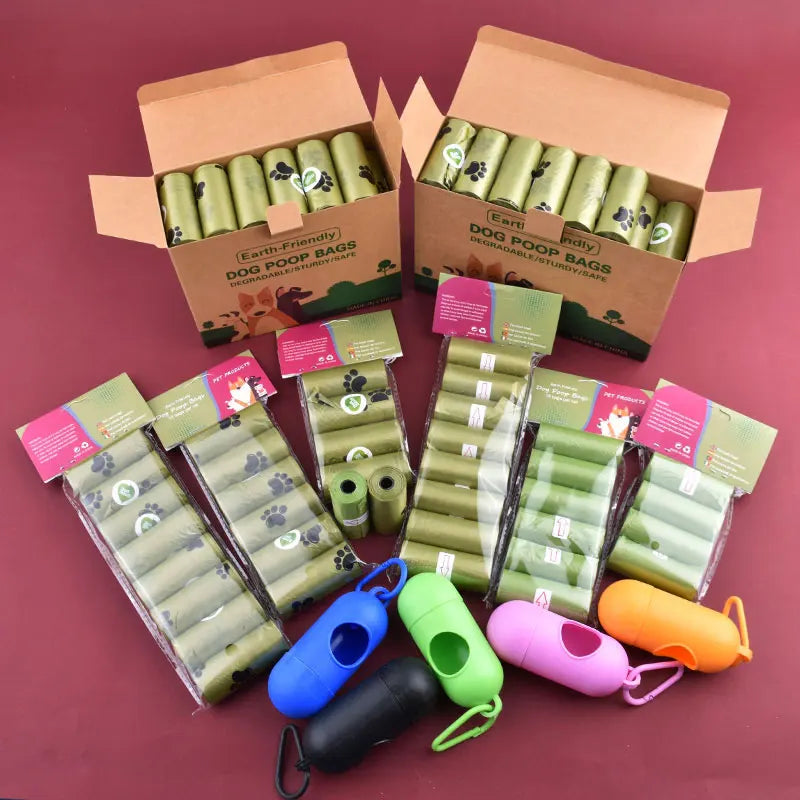 Biodegradable Pet Poop Bags - Scented & Degradable, Bulk Roll