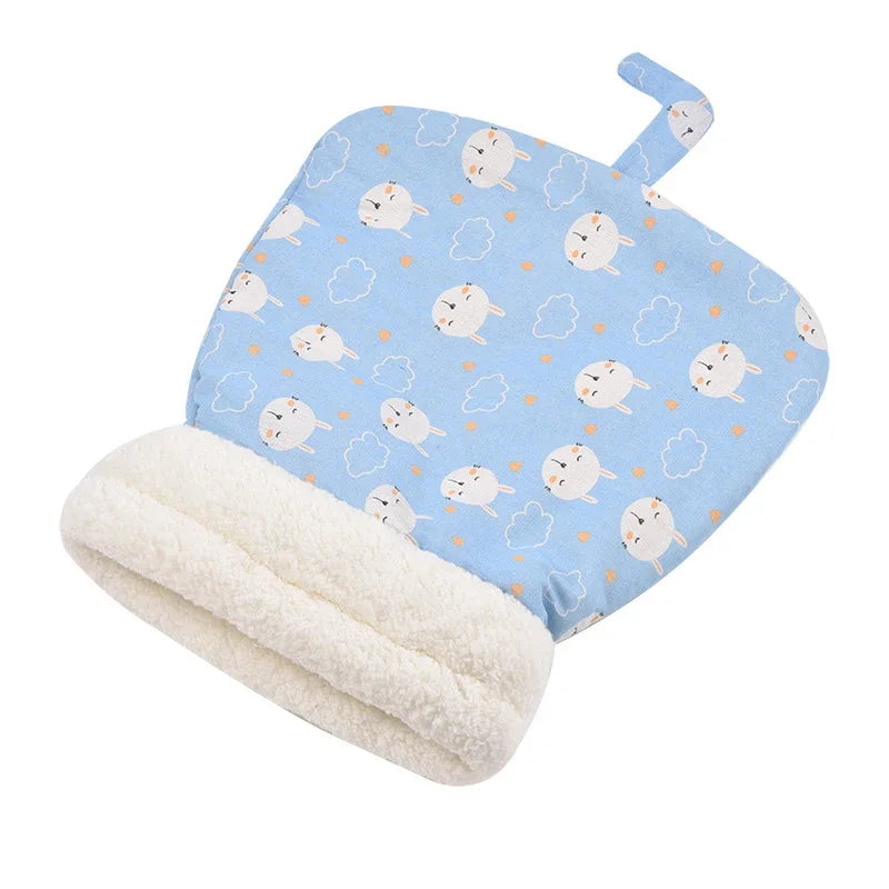Cat & Puppy Cuddly Sleeping Bag - Soft, Fluffy, Cozy Nest for Pets