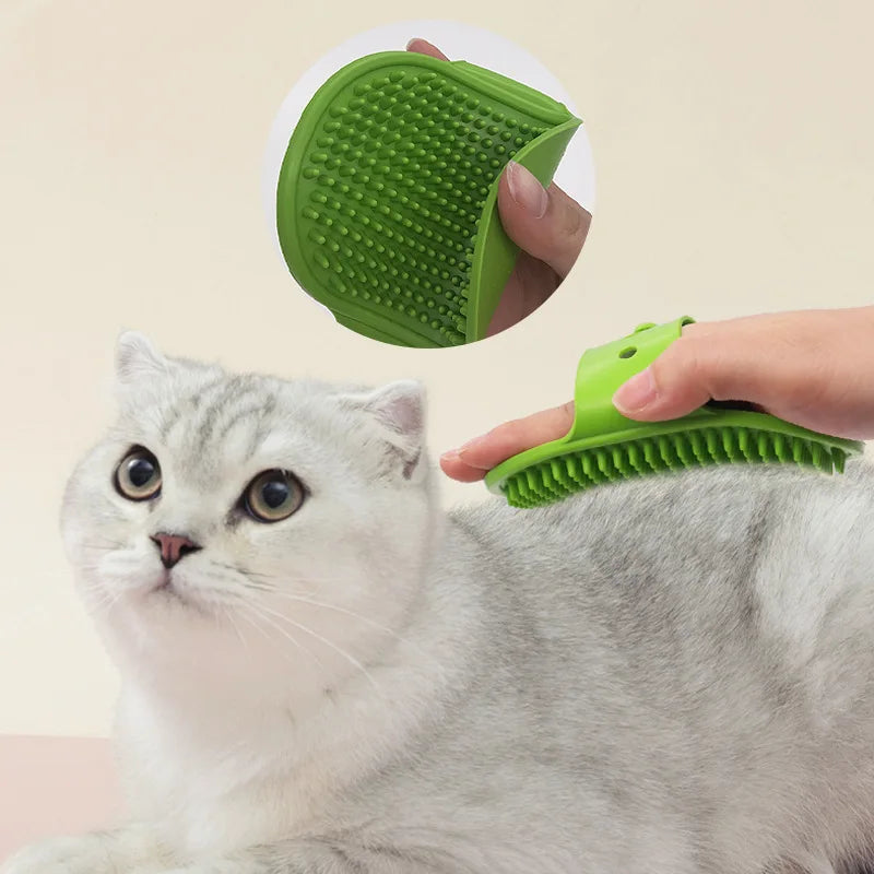 Pet Cleaning Brush Gloves – Bath & Grooming Massage Comb for Dogs & Cats