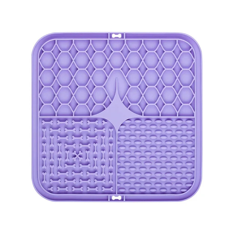 Silicone Lick Mat for Dogs - Slow Feeder & Bathing Distraction