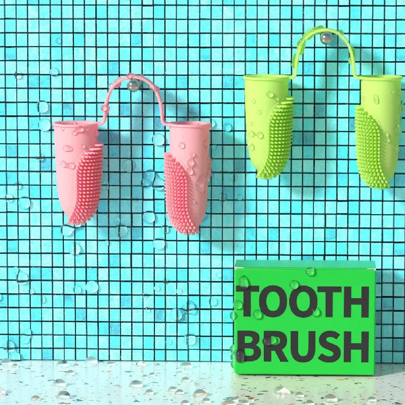 Soft Silicone Finger Toothbrush for Dogs & Cats – Dental Care Tool