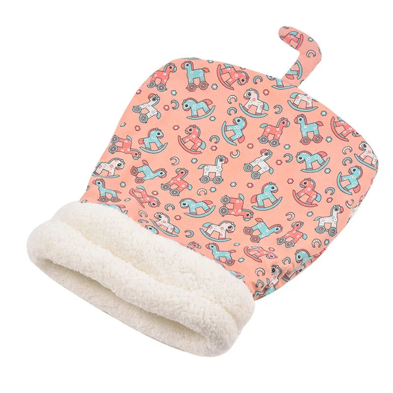 Cat & Puppy Cuddly Sleeping Bag - Soft, Fluffy, Cozy Nest for Pets