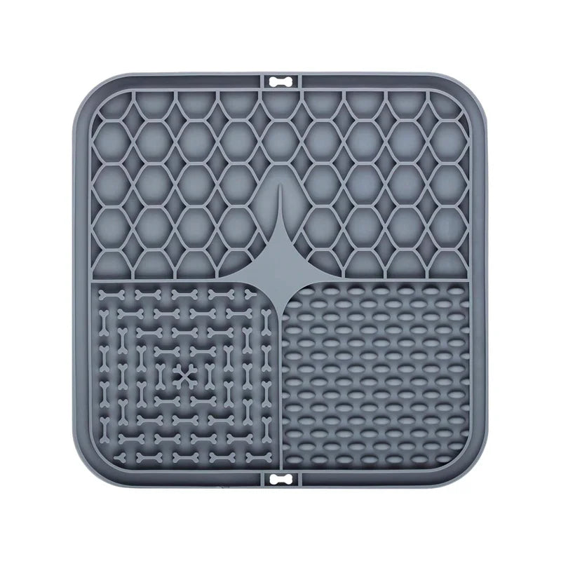 Silicone Lick Mat for Dogs - Slow Feeder & Bathing Distraction
