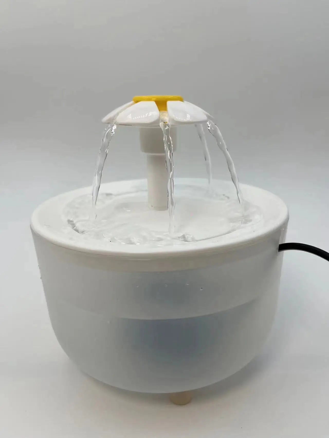USB Cat Water Fountain, 1200mL Auto Filter, Quiet Drinking Bowl