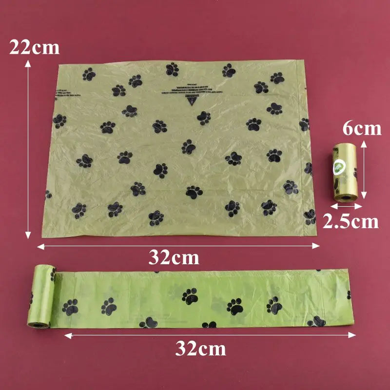 Biodegradable Pet Poop Bags - Scented & Degradable, Bulk Roll