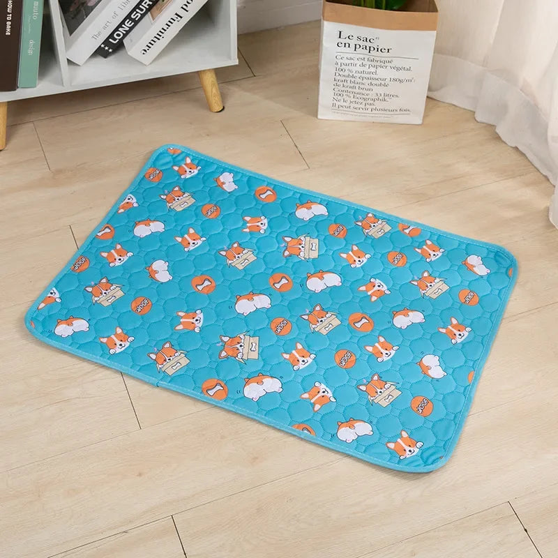 Washable Dog Pee Pads - Reusable, Non-Slip Training & Bed Mat