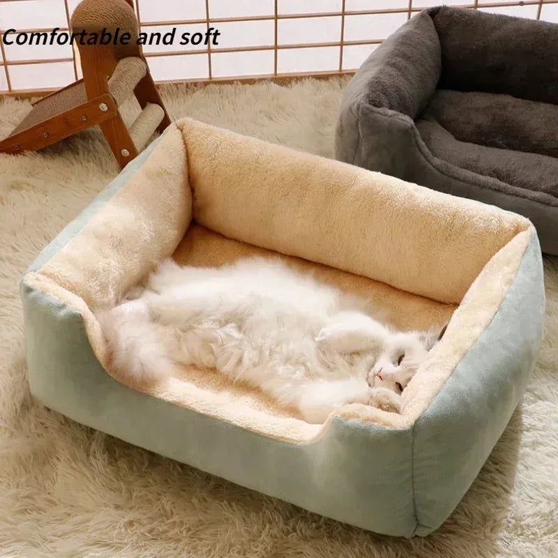 Pet Bed & Mat - Cozy Cushion for Cats & Dogs