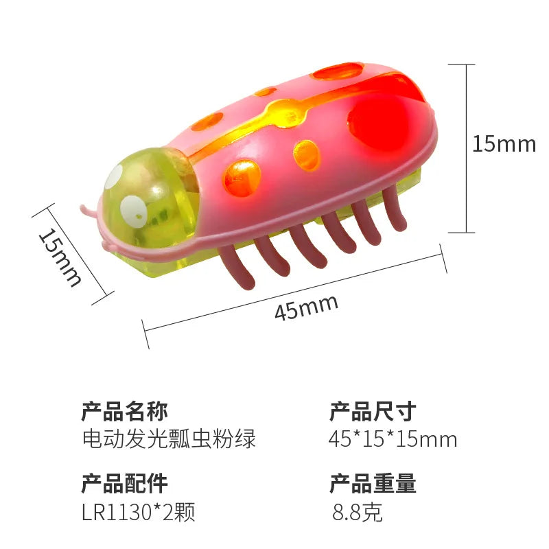 Electric Bug Cat Toy – Automatic Escape Vibration Insect for Cats
