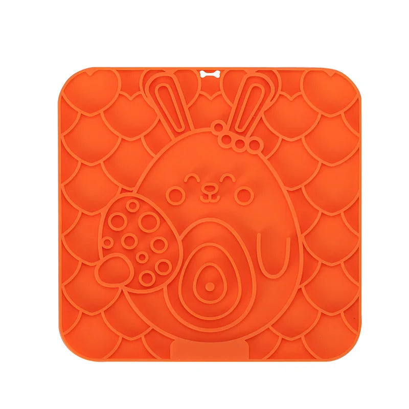 Silicone Lick Mat for Dogs - Slow Feeder & Bathing Distraction