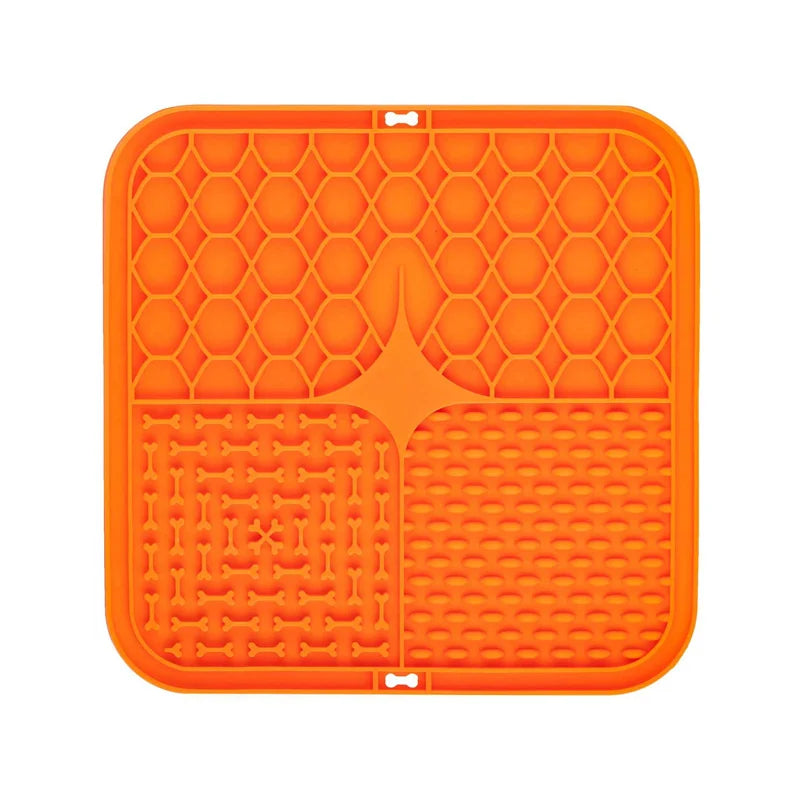 Silicone Lick Mat for Dogs - Slow Feeder & Bathing Distraction