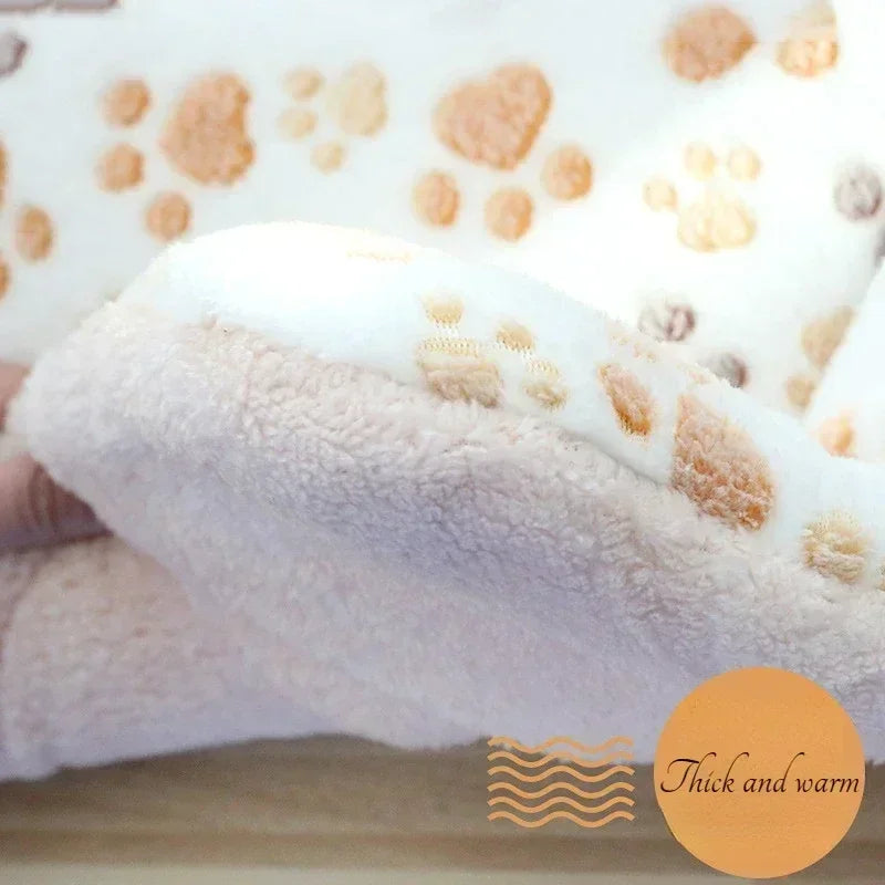 Soft Plush Cat Bed Mat - Warm Cushion for Cats & Small Dogs