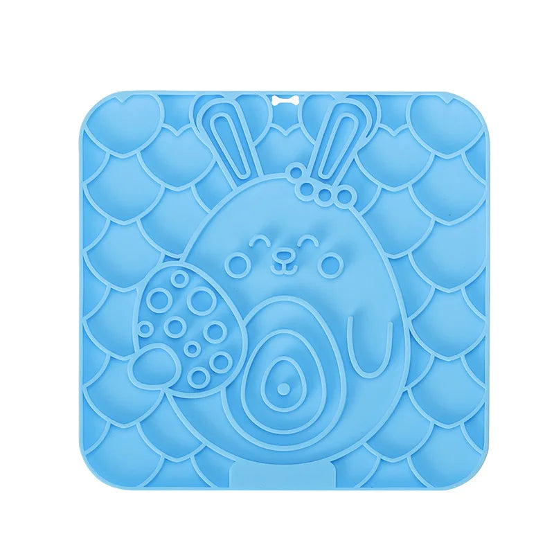 Silicone Lick Mat for Dogs - Slow Feeder & Bathing Distraction