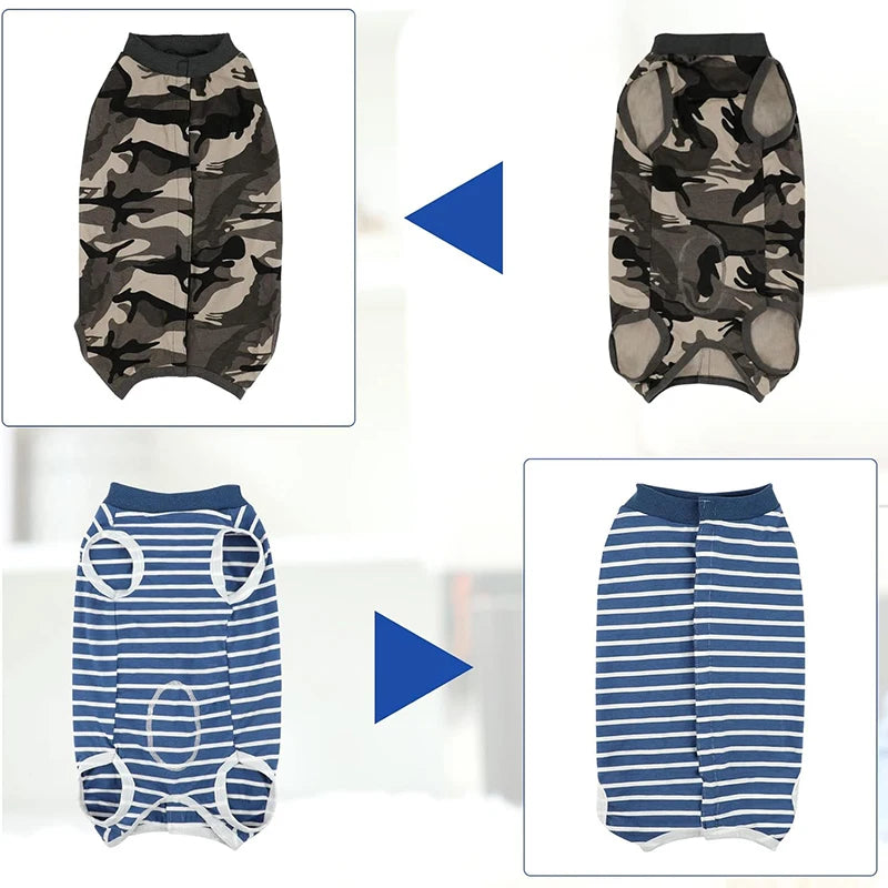 Dog Recovery Suit - Anti-Licking Surgical Onesie for Post-Surgery