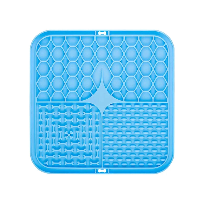 Silicone Lick Mat for Dogs - Slow Feeder & Bathing Distraction