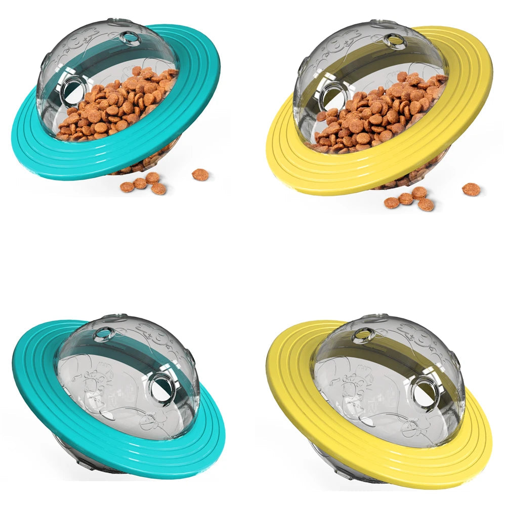 Interactive Tumbler Chew Toy & Slow Feeder for Dogs & Cats