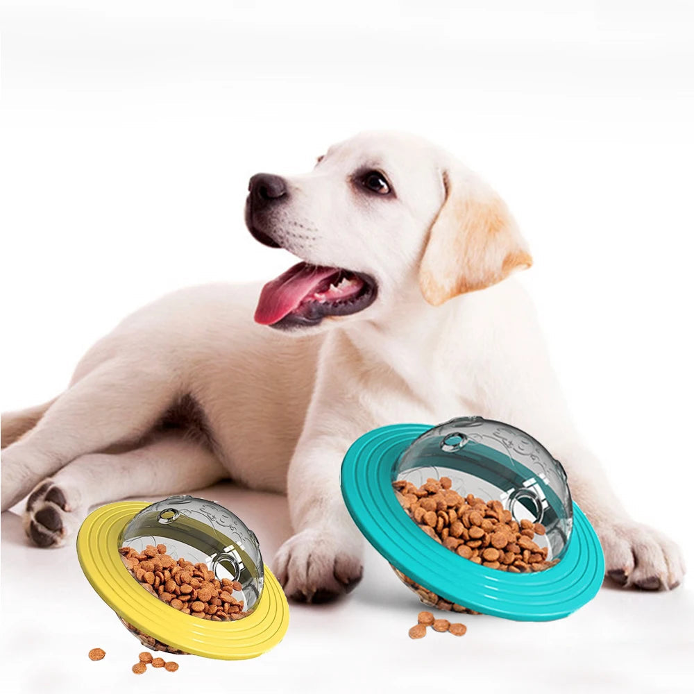 Interactive Tumbler Chew Toy & Slow Feeder for Dogs & Cats